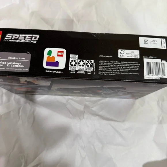 LEGO Speed Champions Time Machine Back to the Future 77256 NEW in Sealed Box - Picture 5 of 7